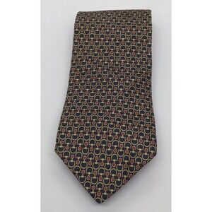 Brooks Brothers Silk Men's Tie. Makers Multicolor Designer Necktie.  59" x 3.75"